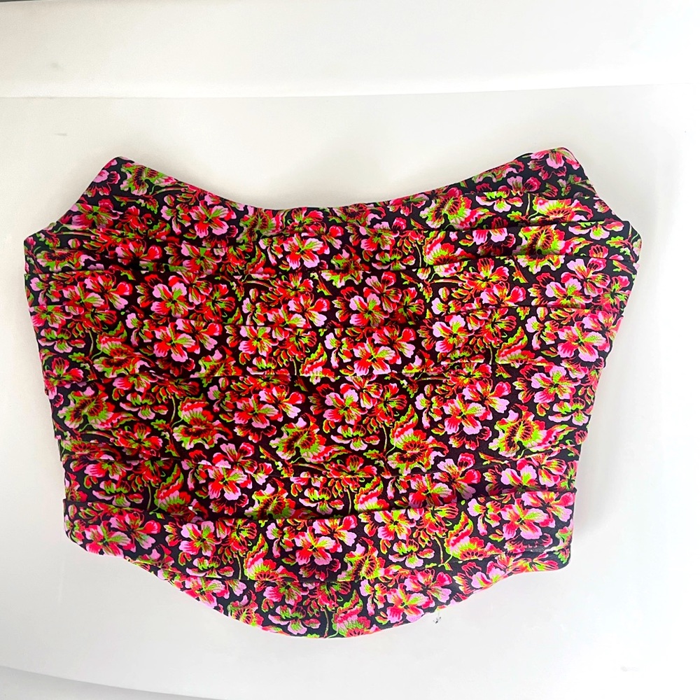 Zara Corset floral top